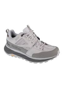 Buty trekkingowe męskie Jack Wolfskin Terraquest Texapore. Zapięcie: sznurówki. Kolor: szary. Materiał: guma, materiał, tkanina, syntetyk. Szerokość cholewki: normalna. Sport: turystyka piesza