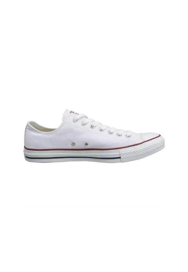 Buty do chodzenia Trampki Unisex Converse Chuck Taylor All Star Ox. Zapięcie: sznurówki. Kolor: biały. Materiał: materiał, syntetyk, tkanina. Szerokość cholewki: normalna. Model: Converse All Star. Sport: turystyka piesza