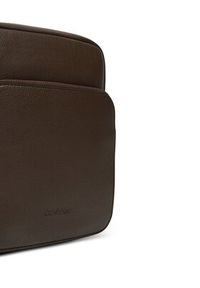 Calvin Klein Saszetka Micro Pebble Crossbody S LV04D3076G Brązowy. Kolor: brązowy. Materiał: skóra