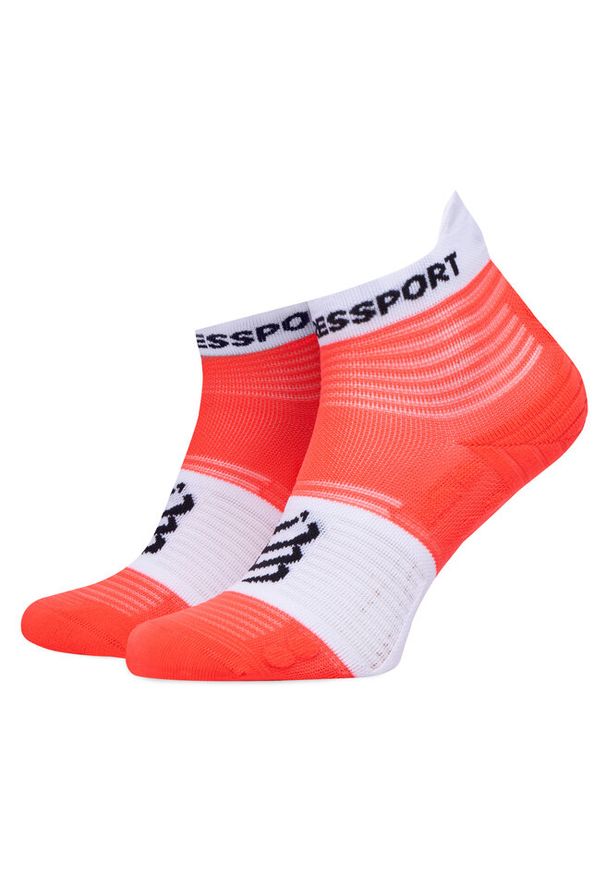 Skarpety Niskie Unisex Compressport. Kolor: pomarańczowy