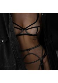 Intica - Komplet bielizny z geometrycznymi detalami Melek. Kolor: wielokolorowy. Materiał: materiał. Wzór: geometria #6