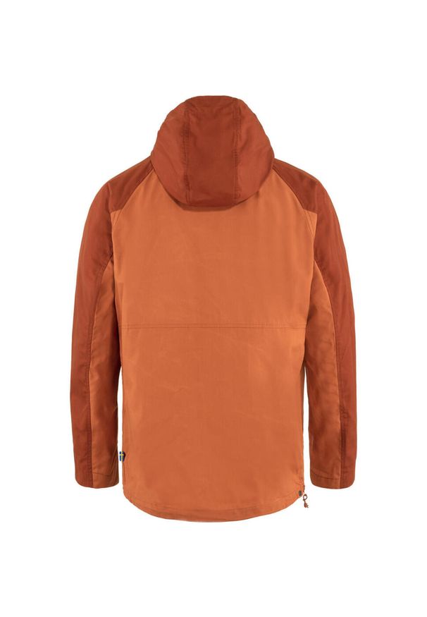 Fjällräven - Kurtka turystyczna męska Fjallraven Vardag Anorak. Kolor: pomarańczowy. Materiał: softshell. Sport: turystyka piesza