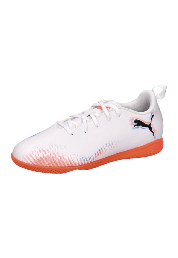 Puma - Buty piłkarskie dziecięce PUMA Future 8 Play It Jr. Kolor: czerwony, biały, wielokolorowy. Sport: piłka nożna