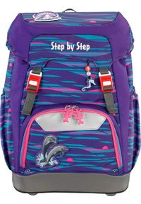 Step by Step Plecak szkolny Grade Shiny Dolphins #1