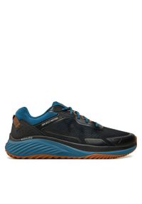 skechers - Skechers Sneakersy Bounder Rse 232780/BKTL Czarny. Kolor: czarny. Materiał: materiał