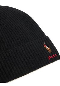 Polo Ralph Lauren Zestaw Szalik i Czapka 455981430003 Czarny. Kolor: czarny. Materiał: wełna #4