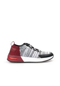 Armani Exchange Sneakersy | XUX025 XV069 | Mężczyzna | Czerwony, Szary. Nosek buta: okrągły. Zapięcie: bez zapięcia. Kolor: wielokolorowy, czerwony, szary. Materiał: tkanina #4