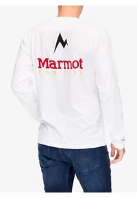 Bluza bez kaptura męska Marmot For Life Tee LS. Typ kołnierza: bez kaptura. Kolor: biały
