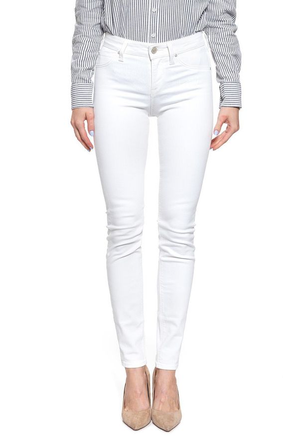 Lee - SPODNIE DAMSKIE LEE SCARLETT OFF WHITE L526KWEW 112111713