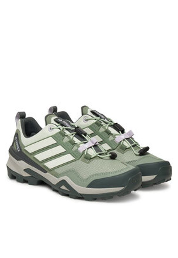 Adidas - adidas Trekkingi Terrex Skychaser JH6389 Zielony. Kolor: zielony. Materiał: materiał