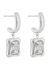 Guess Kolczyki JUBE05 172JW Srebrny. Materiał: metalowe. Kolor: srebrny #3