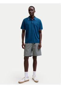 Jack & Jones Polo Blaweston 12297755 Granatowy Regular Fit. Typ kołnierza: polo. Kolor: niebieski. Materiał: bawełna #5