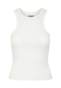 Noisy may - Noisy May Top Maya 27020871 Biały Slim Fit. Kolor: biały. Materiał: bawełna #5