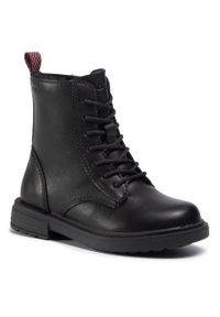 Kozaki Geox J Eclair G. D J049QD 000BC C9999 M Black. Kolor: czarny. Materiał: skóra