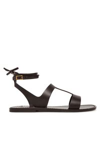Sandały Weekend Max Mara. Kolor: brązowy