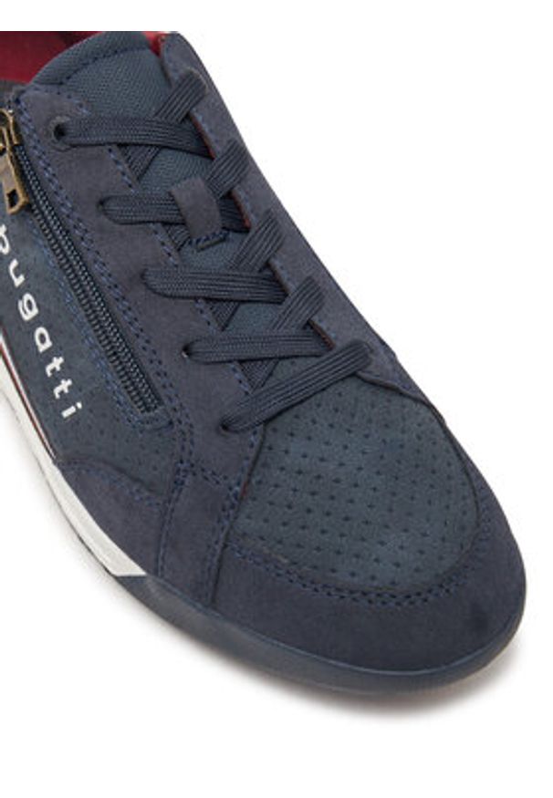 Bugatti Sneakersy 325-A3809-5950-4163 Granatowy. Kolor: niebieski. Materiał: skóra