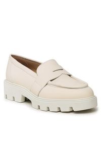 Badura Loafersy AMANTEA-E23-28180N Beżowy. Kolor: beżowy. Materiał: skóra #2