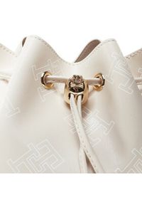 TOMMY HILFIGER - Tommy Hilfiger Torebka AW0AW15541 Beżowy. Kolor: beżowy. Materiał: skórzane #4