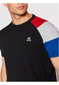 Le Coq Sportif T-Shirt 2210553 Czarny Regular Fit. Kolor: czarny. Materiał: bawełna