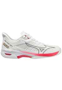 Buty halowe dla kobiet Mizuno Wave Intense Tour 5 AC. Kolor: biały. Model: Mizuno Wave. Sport: tenis #1