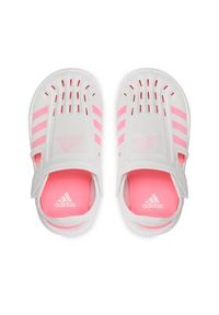Adidas - adidas Sandały Summer Closed Toe Water Sandals H06320 Biały. Kolor: biały. Materiał: syntetyk #2