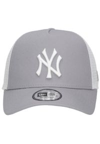 Casquette New Era clean trucker New York Yankees. Kolor: szary