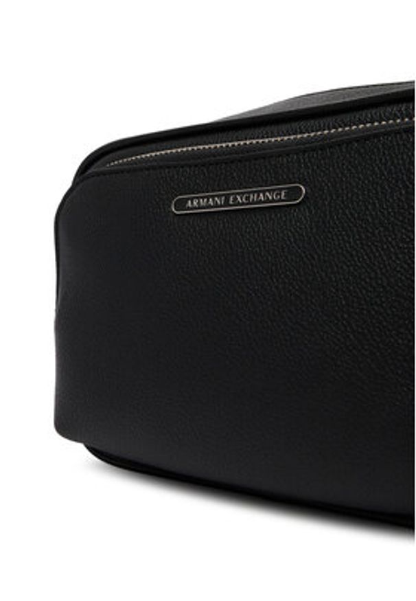 Armani Exchange Saszetka XM000847 AF12134 UC001 Czarny. Kolor: czarny. Materiał: skóra