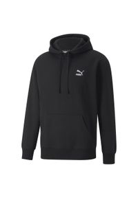 Bluza z kapturem Puma Classics Small Logo FL. Typ kołnierza: kaptur. Kolor: czarny. Wzór: haft