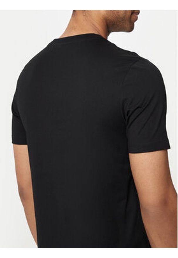 BOSS - Boss T-Shirt Tiburt 388 50512132 Czarny Regular Fit. Kolor: czarny. Materiał: bawełna