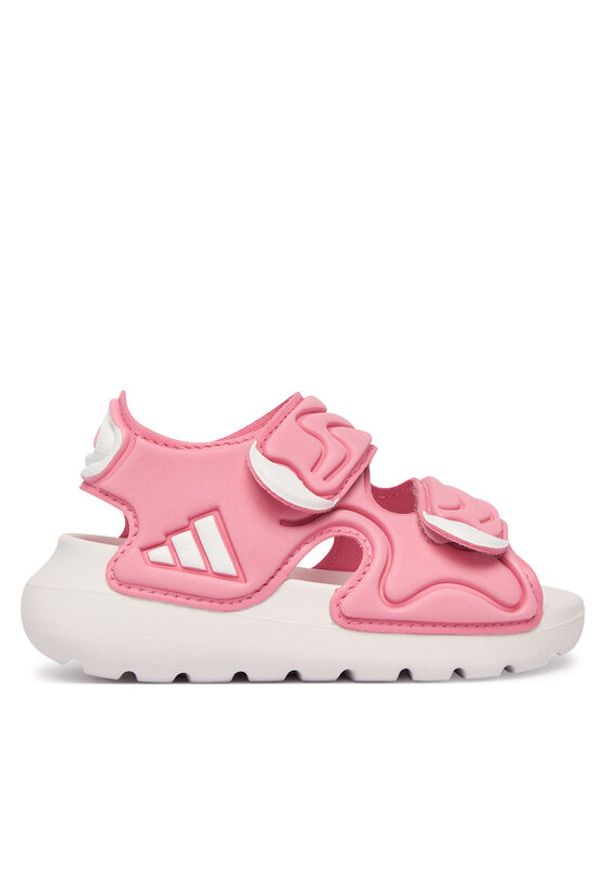 Adidas - adidas Sandały Altaswim 3 Sandals JS4915 Różowy. Kolor: różowy. Materiał: syntetyk