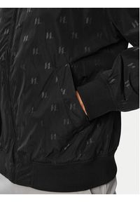Karl Lagerfeld - KARL LAGERFELD Kurtka bomber 505005 563538 Czarny Regular Fit. Typ kołnierza: dekolt w karo. Kolor: czarny. Materiał: syntetyk #5