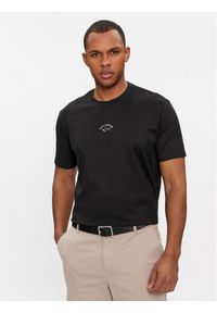 PAUL & SHARK - Paul&Shark T-Shirt 24411033 Czarny Regular Fit. Kolor: czarny. Materiał: bawełna