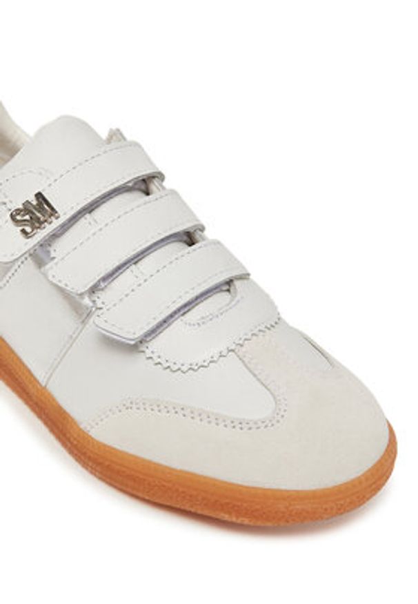 Steve Madden Sneakersy Eileen SM11003800 Biały. Kolor: biały. Materiał: skóra