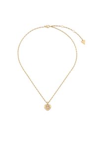 Guess Naszyjnik JUBN05 463JW Złoty. Materiał: metalowe. Kolor: złoty