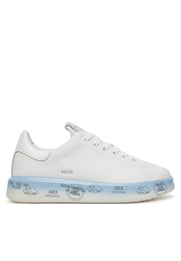 Sneakersy Premiata. Kolor: biały
