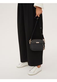 Kazar - Czarna listonoszka damska. Kolor: czarny. Materiał: skórzane #9