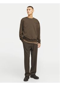 Jack & Jones - Jack&Jones Bluza Mystic 12257735 Khaki Relaxed Fit. Kolor: brązowy. Materiał: bawełna #4