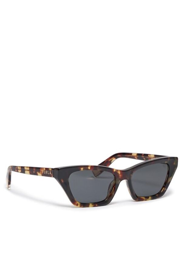 Furla Okulary przeciwsłoneczne Sunglasses Sfu777 WD00098-A.0116-AN000-4401 Brązowy. Kolor: brązowy