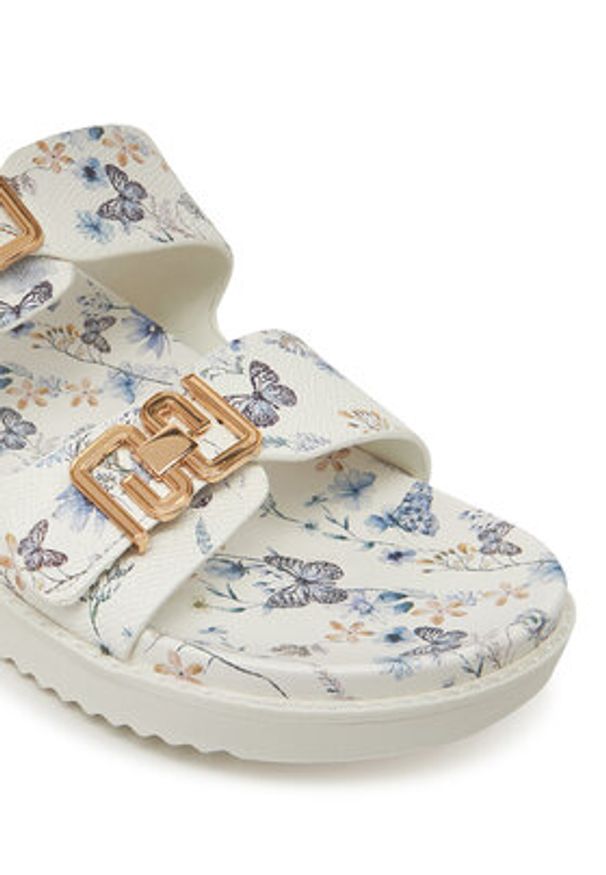 Aldo Klapki Alessie 13968267 Biały. Kolor: biały. Materiał: skóra
