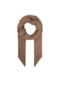 Elisabetta Franchi Szal SC-14F-61E2-229 Beżowy. Kolor: beżowy. Materiał: wiskoza #1