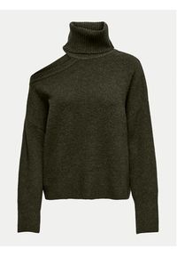 JDY Golf Debbie 15339501 Zielony Regular Fit. Typ kołnierza: golf. Kolor: zielony. Materiał: syntetyk #2