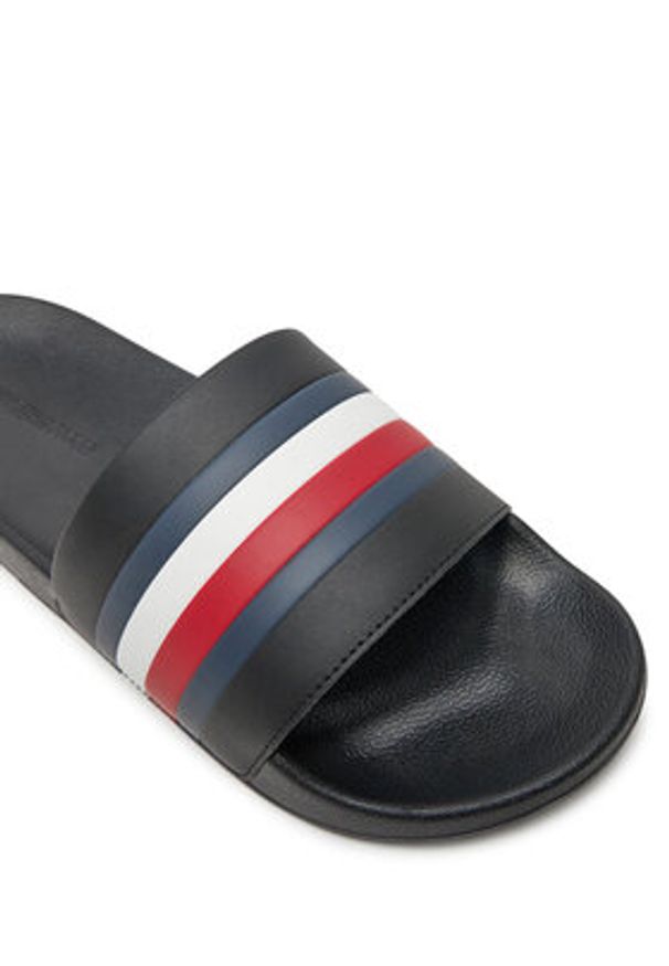 TOMMY HILFIGER - Tommy Hilfiger Klapki FM0FM05233 Czarny. Kolor: czarny