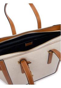 TOMMY HILFIGER - Tommy Hilfiger Torebka Th Script Tote Canvas AW0AW18829 Kremowy. Kolor: kremowy #3