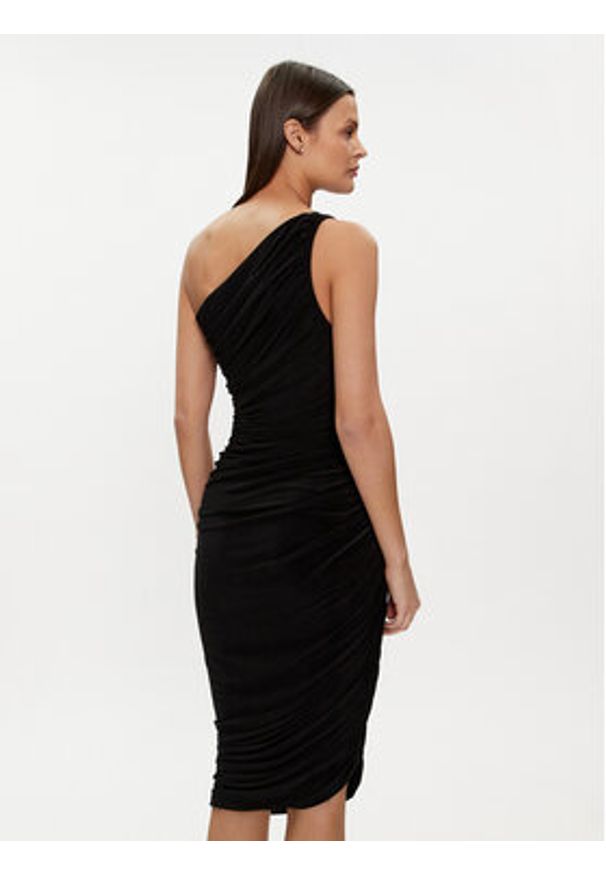 NORMA KAMALI Sukienka koktajlowa KK2223PL667001 Czarny Slim Fit. Kolor: czarny. Materiał: syntetyk. Styl: wizytowy