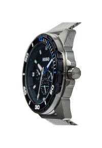 Hugo Zegarek Fresh 1530287 Srebrny. Kolor: srebrny