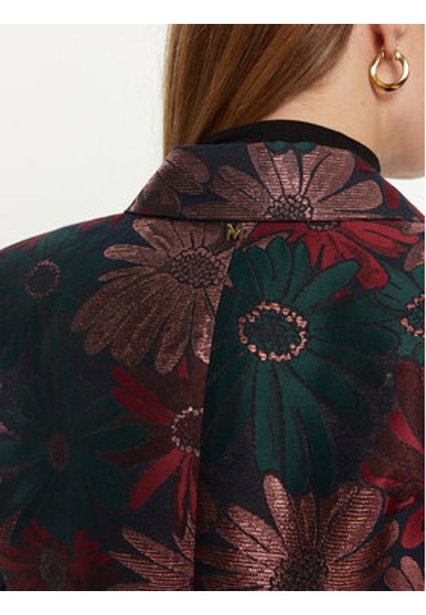 Lola Casademunt by Maite Marynarka MF2402009 Kolorowy Regular Fit. Materiał: syntetyk. Wzór: kolorowy