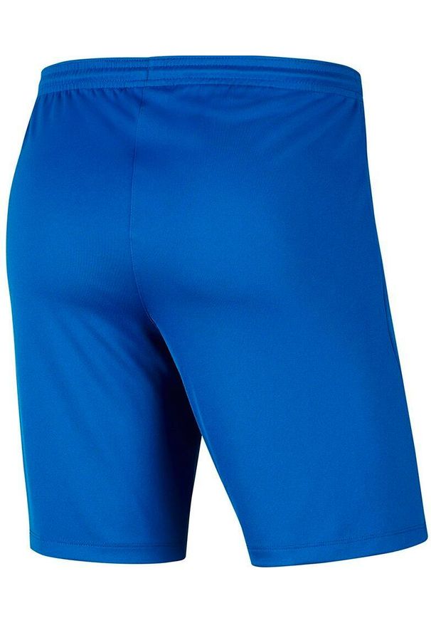 Spodenki dla dzieci Nike Dry Park III NB K niebieskie BV6865 463. Kolor: niebieski