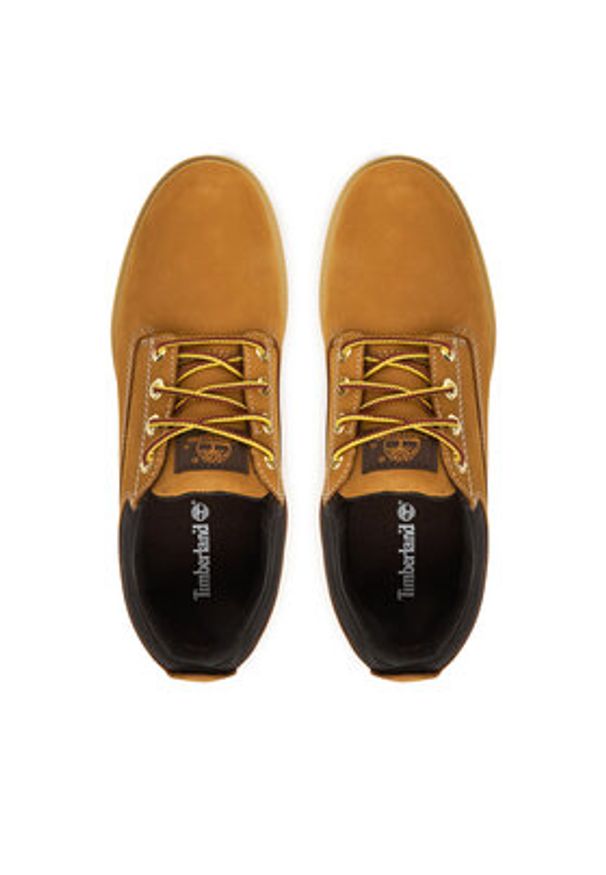 Timberland Półbuty Heritage TB0A5S9W7541 Brązowy. Kolor: brązowy. Materiał: nubuk, skóra