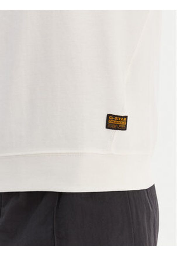 G-Star RAW - G-Star Raw T-Shirt D24512-D976 Biały Regular Fit. Kolor: biały. Materiał: bawełna