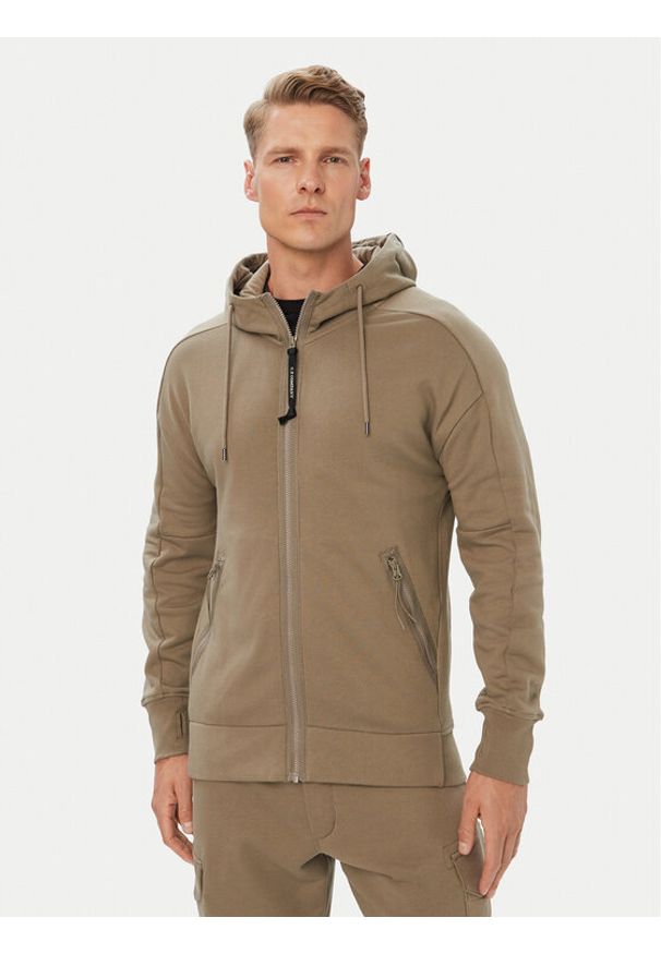 C.P. Company Bluza 21CMSS715A005086W Beżowy Regular Fit. Kolor: beżowy. Materiał: bawełna